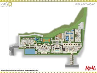 Material preliminar de uso interno. Sujeito a alterações.
I M P L A N T A Ç Ã O
 