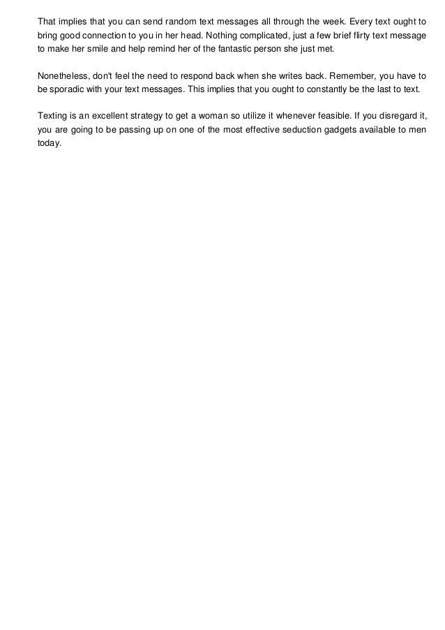 The Best Way To Text Flirt Women That Appeals To You