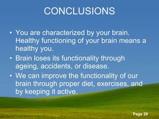 Ways 2 Boost Brain Power | PPT