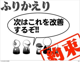 次はこれを改�善
               するぞ!!!!


11   10   27              105
 