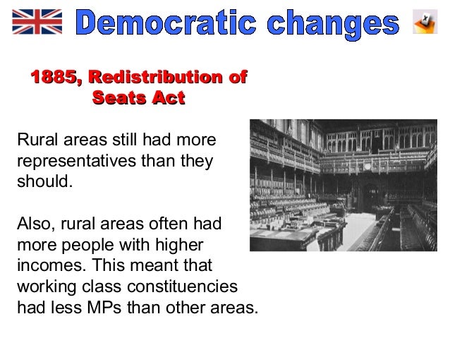 Redistribution Of Seats Act 1885