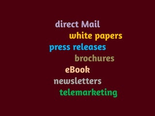 Ways for sales lead generation