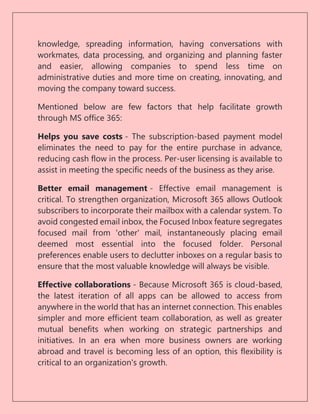 Ways In Which Office 365 Can Help You To Grow Your Business in 2022.pdf