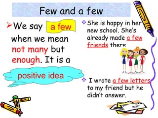 Ways of expressing quantity | PPT