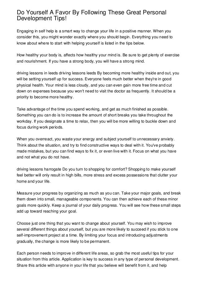 Do Yourself Favor Transform Your >> Do Yourself A Favor By Following These Great Personal Development Tip Do Yourself Favor Transform Your >> Do Yourself A Favor By Following These Great Personal Development Tip