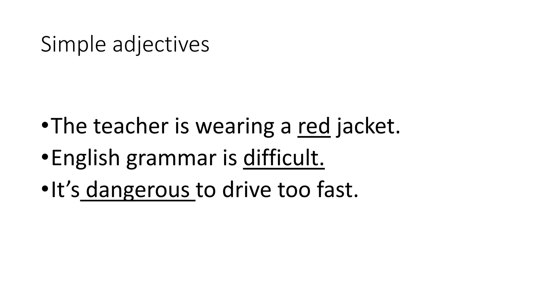Ways That We Modify Nouns PPT ways-that-we-modify-nouns-ppt