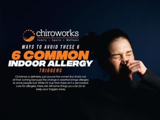 Ways to avoid these 6 common indoor allergy triggers