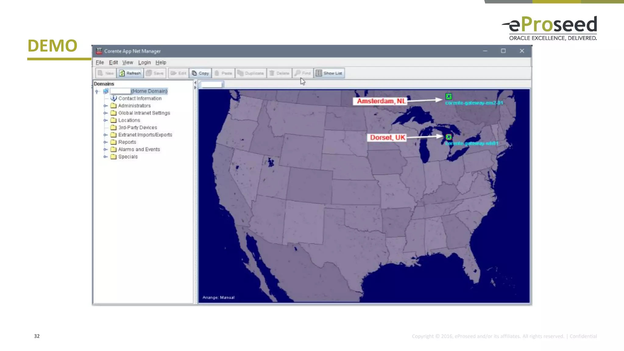 Copyright © 2016, eProseed and/or its affiliates. All rights reserved. | Confidential
DEMO
32
 