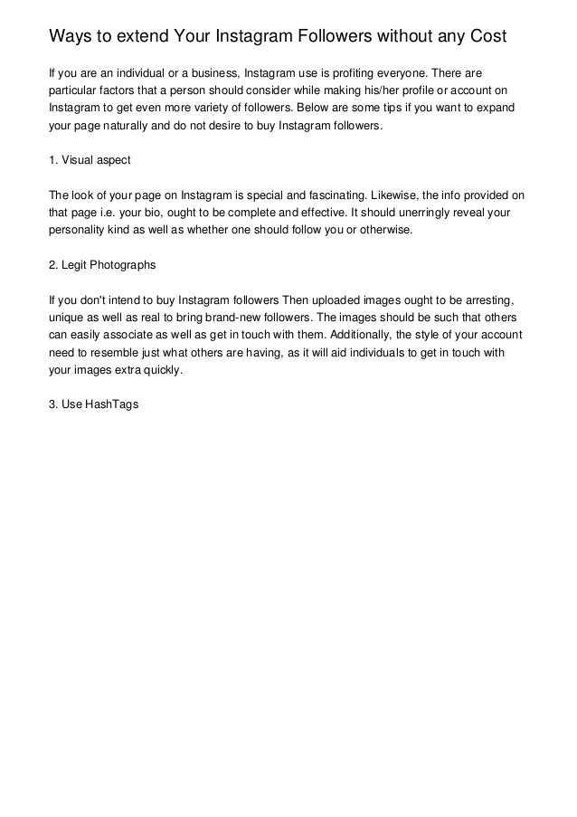 ways to extend your instagram followers without any cost if you are an individual or a - instagram followers cost