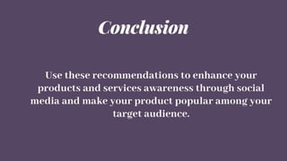 Top 7 Ways to promote your product through social media | PPT
