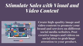 Top 7 Ways to promote your product through social media | PPT