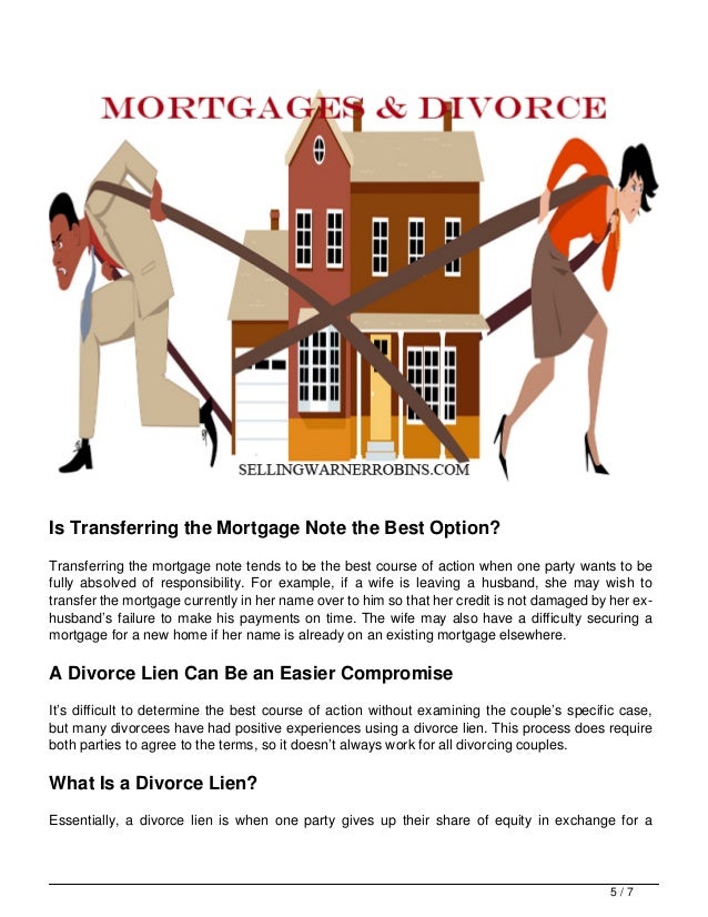 Ways To Transfer A Mortgage To Your Spouse