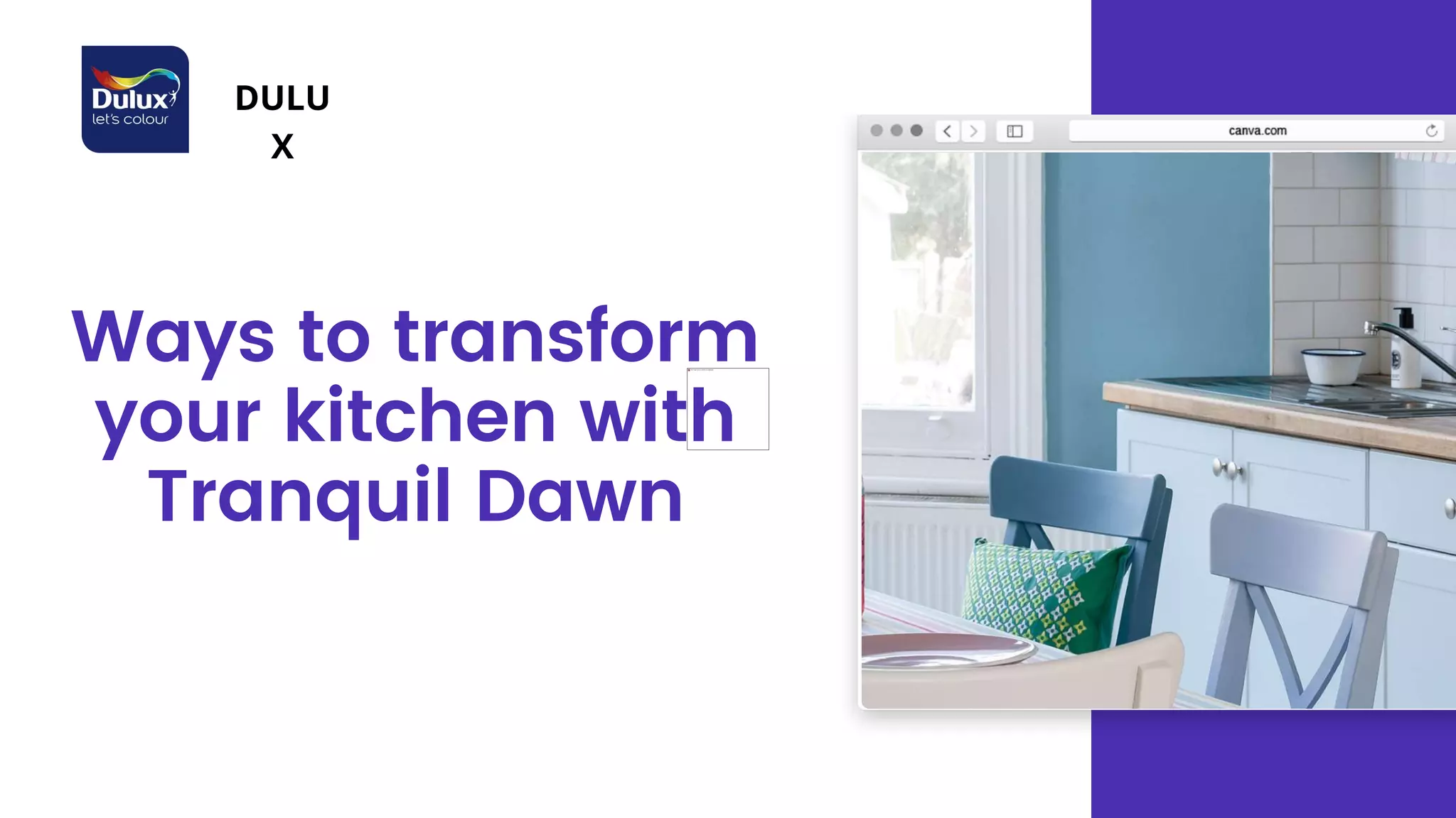 Ways to transform your kitchen with Tranquil Dawn | PPTX