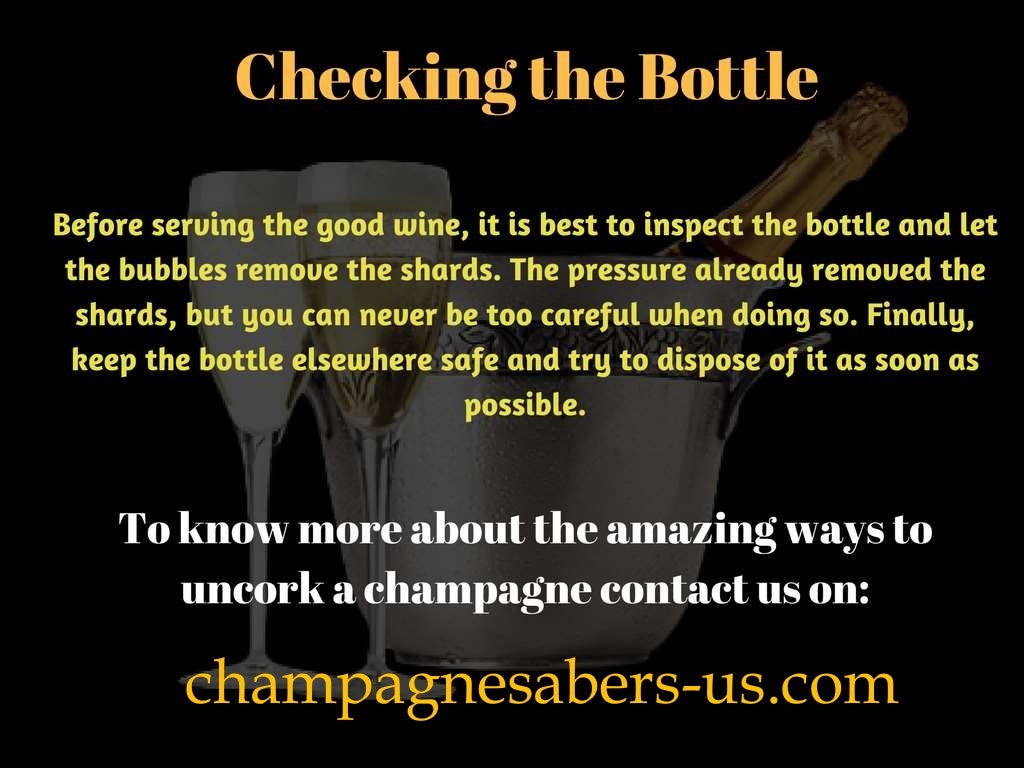 Amazing Ways to Uncork a Champagne with Champagne Saber
