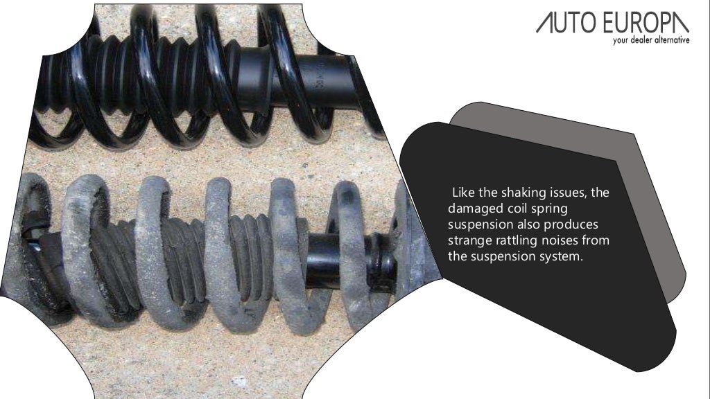 Way to Recognize the Damaged Coil Spring Suspension in your Car