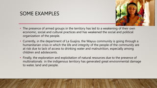 wayuu situation.pptx SEGREGATED PEOPLE IN COLOMBIA | PPTX