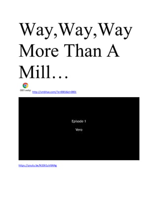 Way,Way,Way
More Than A
Mill…
0001.webp
http://smbhax.com/?e=0001&d=0001
https://youtu.be/N33X1uV6NNg
 