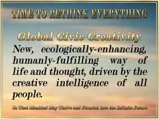 RETHINKING  THE WAY WE THINK