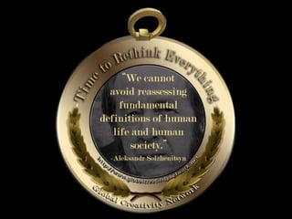 RETHINKING  THE WAY WE THINK