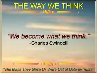 RETHINKING  THE WAY WE THINK