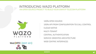 Wazo Platform @ Astricon19 | PDF