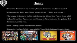 Warner Brothers company pvt ltd ppt.pptx