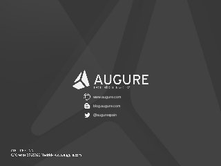 www.augure.com
blog.augure.com
@augurespain
 