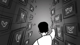 White Butterflies - storyboard (butterfly chase)