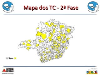 Mapa dos TC - 2ª Fase 