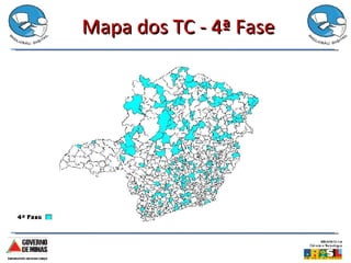 Mapa dos TC - 4ª Fase 