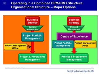 Copyrighted Material. Not to be reproduced without prior written consent.
Project Portfolio Management
 Operating in a Co...