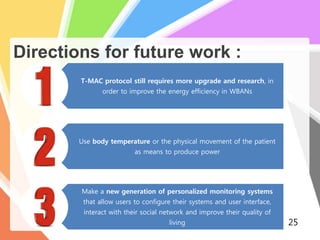 Wireless Body Area Networks for healthcare (Wban) | PPTX
