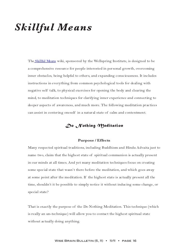 Wise Brain Bulletin Issue 5 11
