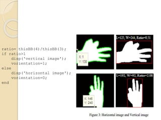 Hand Gesture Recognition Based on Shape Parameters | PPTX
