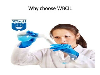 Why choose WBCIL
 