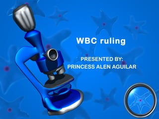 WBC ruling
PRESENTED BY:
PRINCESS ALEN AGUILAR

 