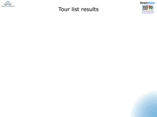 DirectVisionNew Booking Section Destination – Country & City 