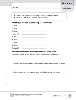 WORKBOOK ENGLISH GRADE 6 | PDF