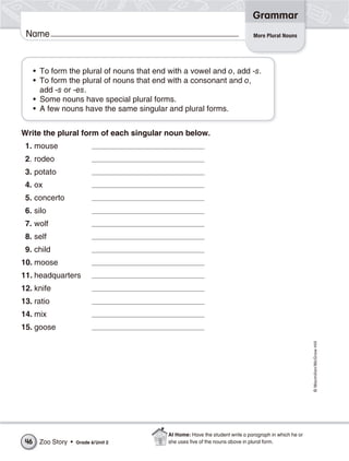 WORKBOOK ENGLISH GRADE 6 | PDF
