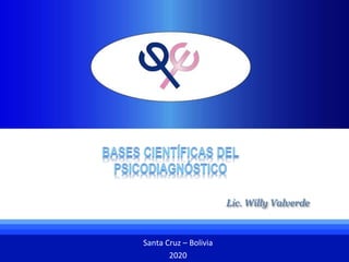 Santa Cruz – Bolivia
2020
Lic. Willy Valverde
 