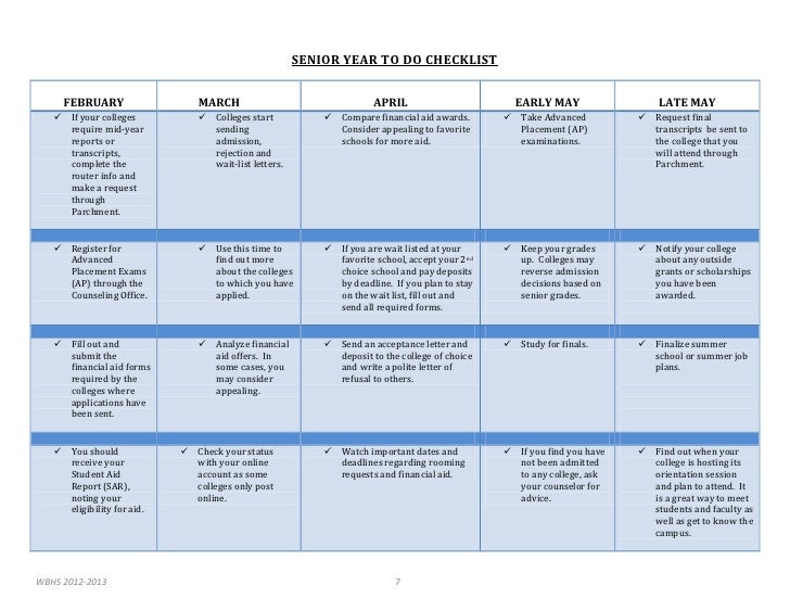 college planners for students