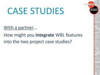 Work-Based Learning Through Project-Based Learning | PPTX