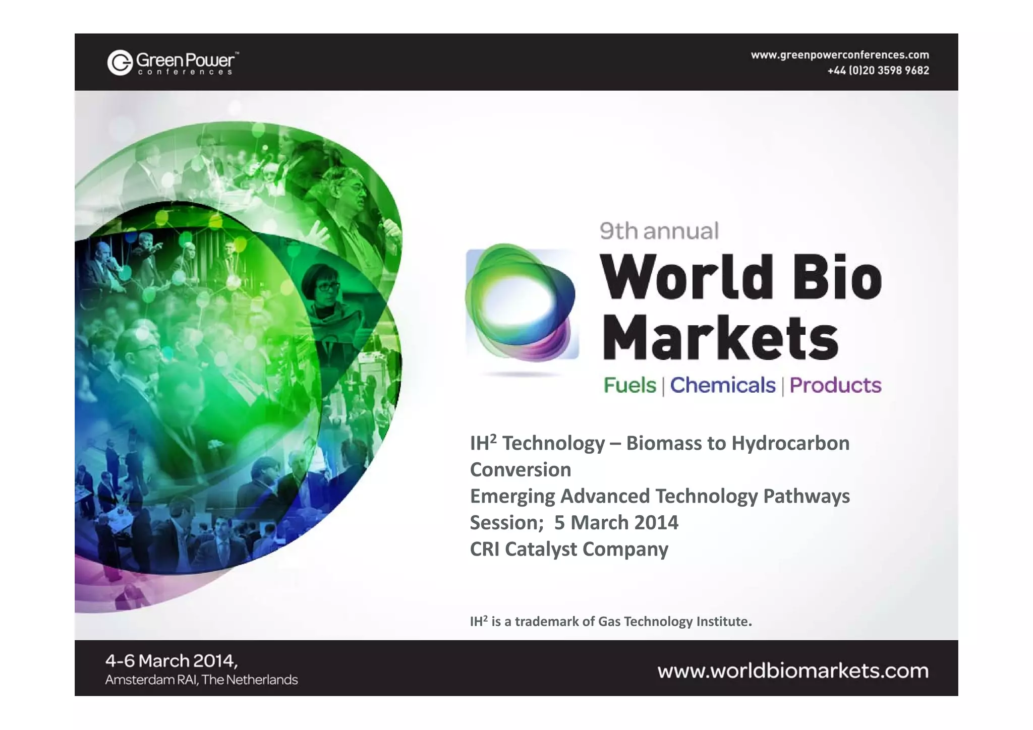 WBM Netherlands IH2 Presentation PPT