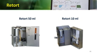 Retort
Retort 50 ml Retort 10 ml
40
 