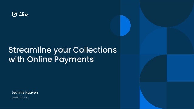 Streamline your Collections
with Online Payments
January 26, 2022
Jeannie Nguyen
 