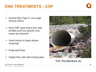 Let it Flow! Culvert Design 101 – Basic Hydraulics, Culvert Location ...