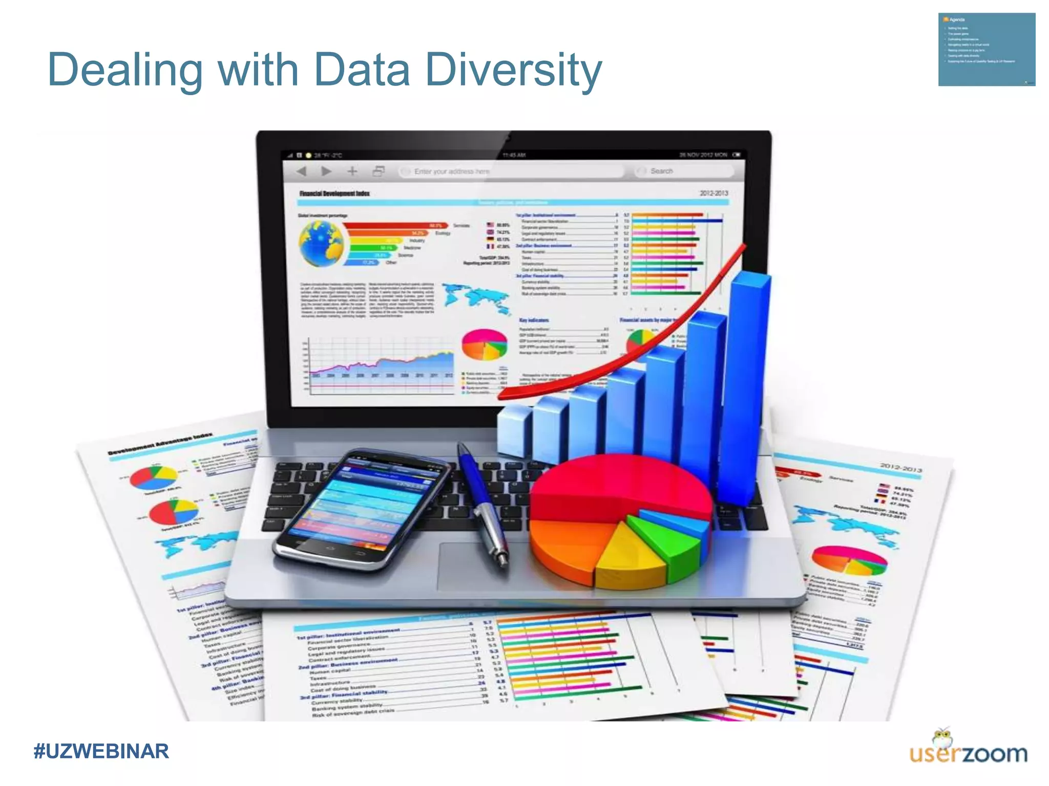Dealing with Data Diversity
#UZWEBINAR
 