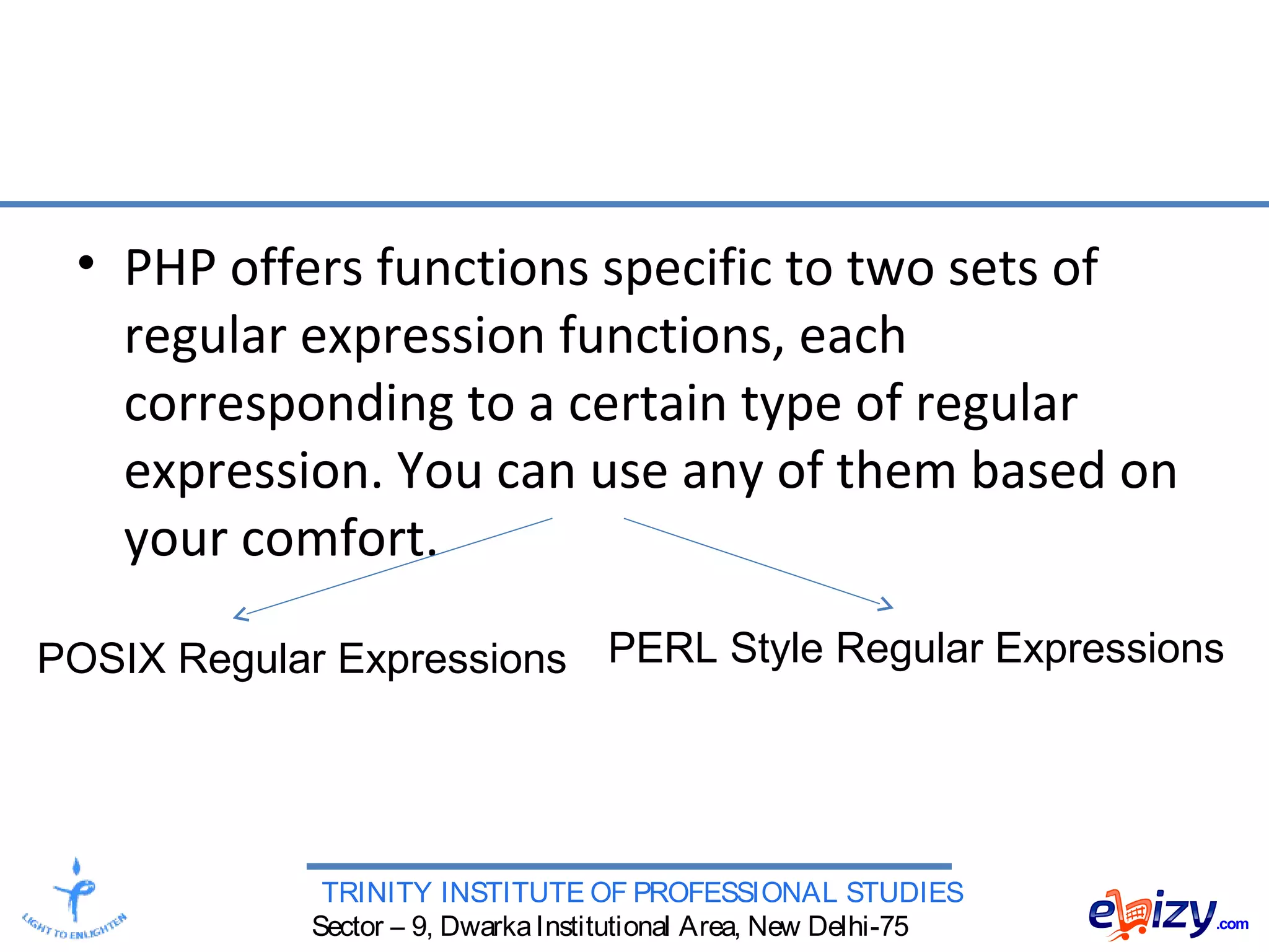 WEB BASED PROGRAMMING - Data Validation | PPT