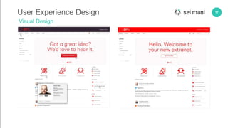 17User Experience Design
Visual Design
 