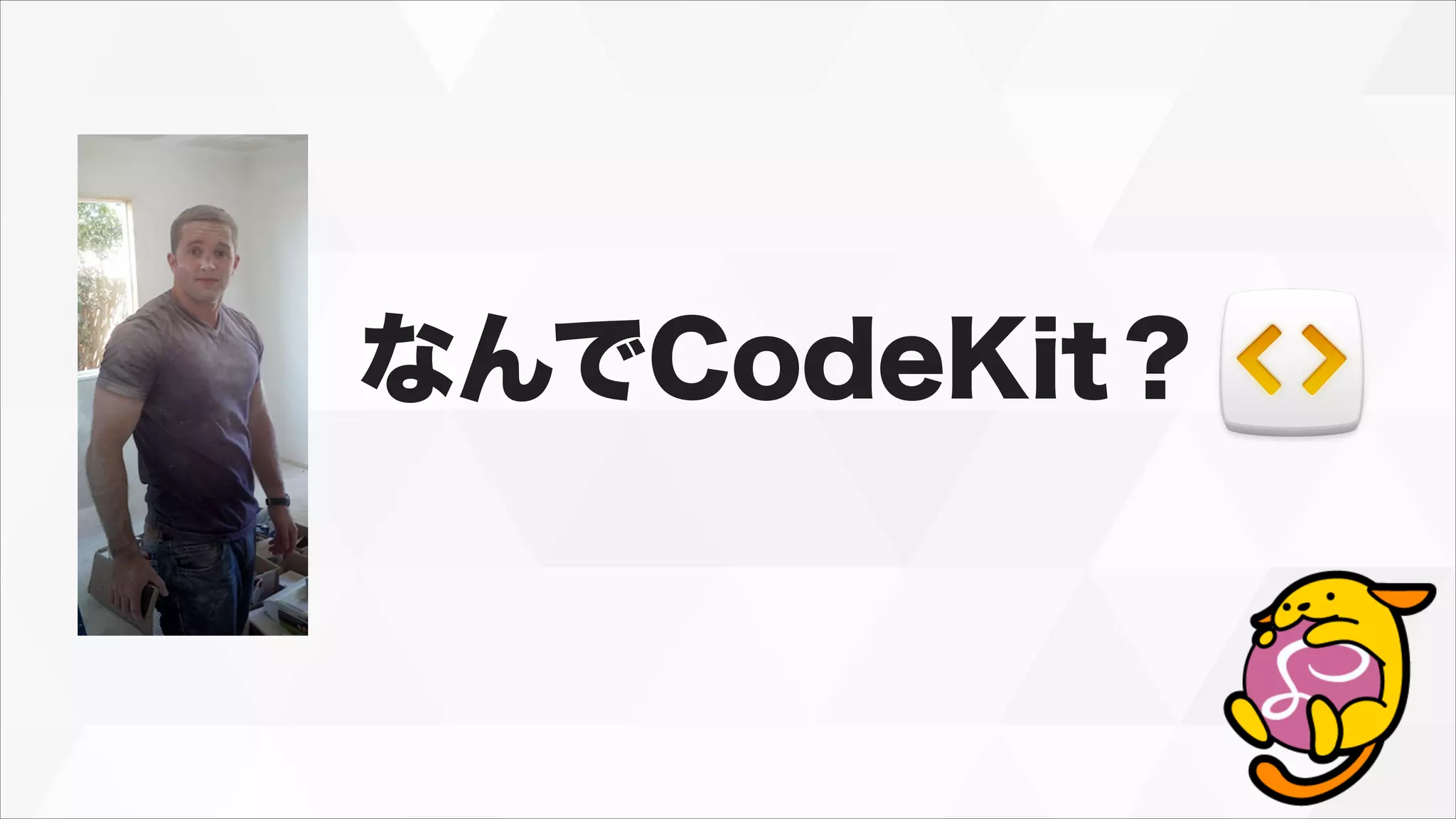 なんでCodeKit？
 